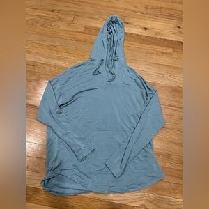 Lou & Grey Teal Hooded Sweatshirt